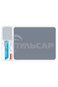 Коврик BU-CLOTH/grey Коврик для мыши тканевый, серый, 230 х 180 х3 мм