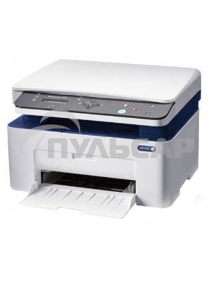 МФУ лазерное Xerox WorkCentre 3025BI (WC3025BI#), A4, ч/б, печ. до 20 стр/мин., скан. до 17 стр/мин. (ч/б) 4 стр/мин. (цвет), 1200 x 1200 dpi (печать) 600 x 600 dpi (скан.), Wi-Fi, USB, Air Print