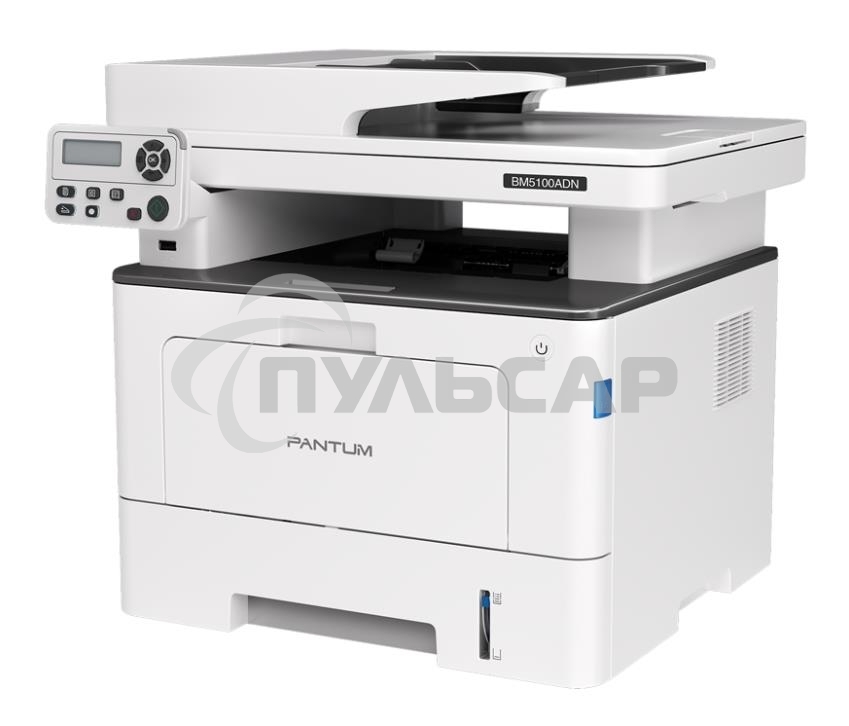 МФУ лазерное Pantum BM5100ADN, A4, ч/б, печ. до 40 стр/мин., скан. до 24 стр/мин., 1200 x 1200 dpi, USB, RJ-45