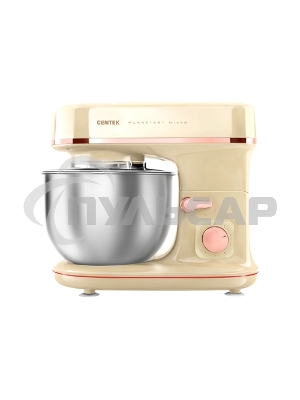 Миксер планетарный Centek CT-1139 бежевый