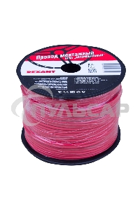 Провод ПГВА Rexant 1х1.50 мм², красный, бухта 100 м