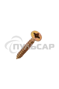 Саморез универсальный KRANZ 4х30, желтый цинк, короб (250 шт./уп.)