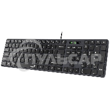 Клавиатура проводная Genius SlimStar 126, USB, черный