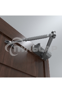 Доводчик дверной для установки на дверь весом до 65 кг