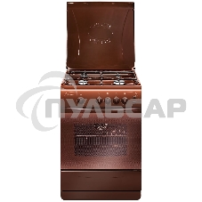 Плита газовая Gefest ПГ 1200 С6 К19 коричневый, конфорок 4 шт, духовка 63 л, 60 см x 85 см x 60 см