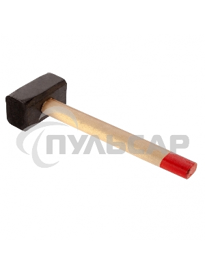 Кувалда, 3000 г, кованая головка, деревянная рукоятка 380 мм Сибртех