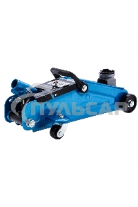 Домкрат гидравлический подкатной, 2 т, h подъема 140-340 мм, в кейсе Stels