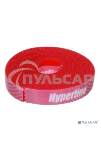 Лента (липучка) в рулоне Hyperline WASNR-5x16-RD, ширина 16 мм, длина 5 м, красная