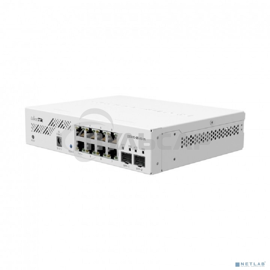 Коммутатор MikroTik CSS610-8G-2S+IN