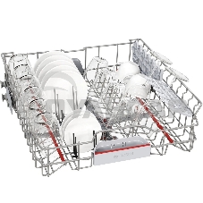 Встраиваемая посудомоечная машина Bosch SPV4HMX65Q, серебристый, 45 см, 10 компл., 45 дБ, класс A+