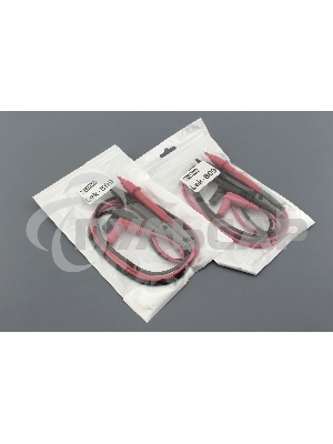 Щупы для тестера LEK-B09 позолоченный медный наконечник, кабель 85 см 2 шт