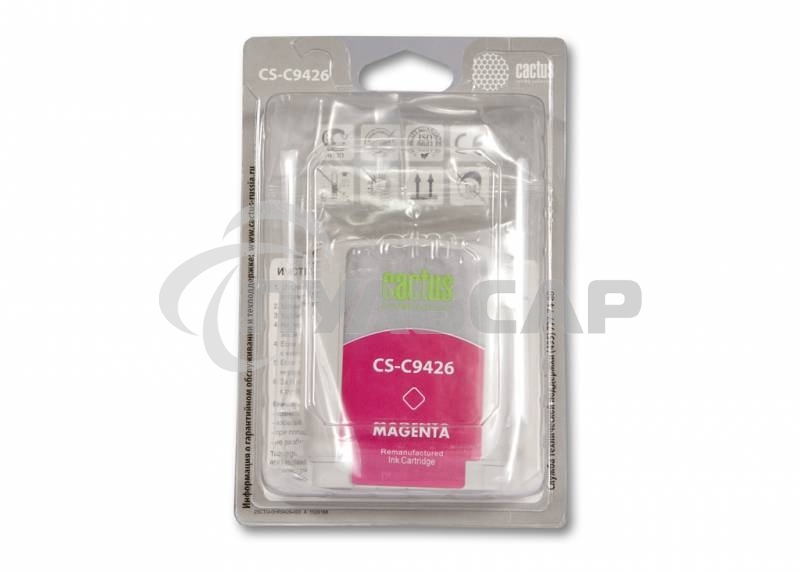 Картридж струйный Cactus CS-C9426 пурпурный для №85 HP DJ 30/130 (29ml)