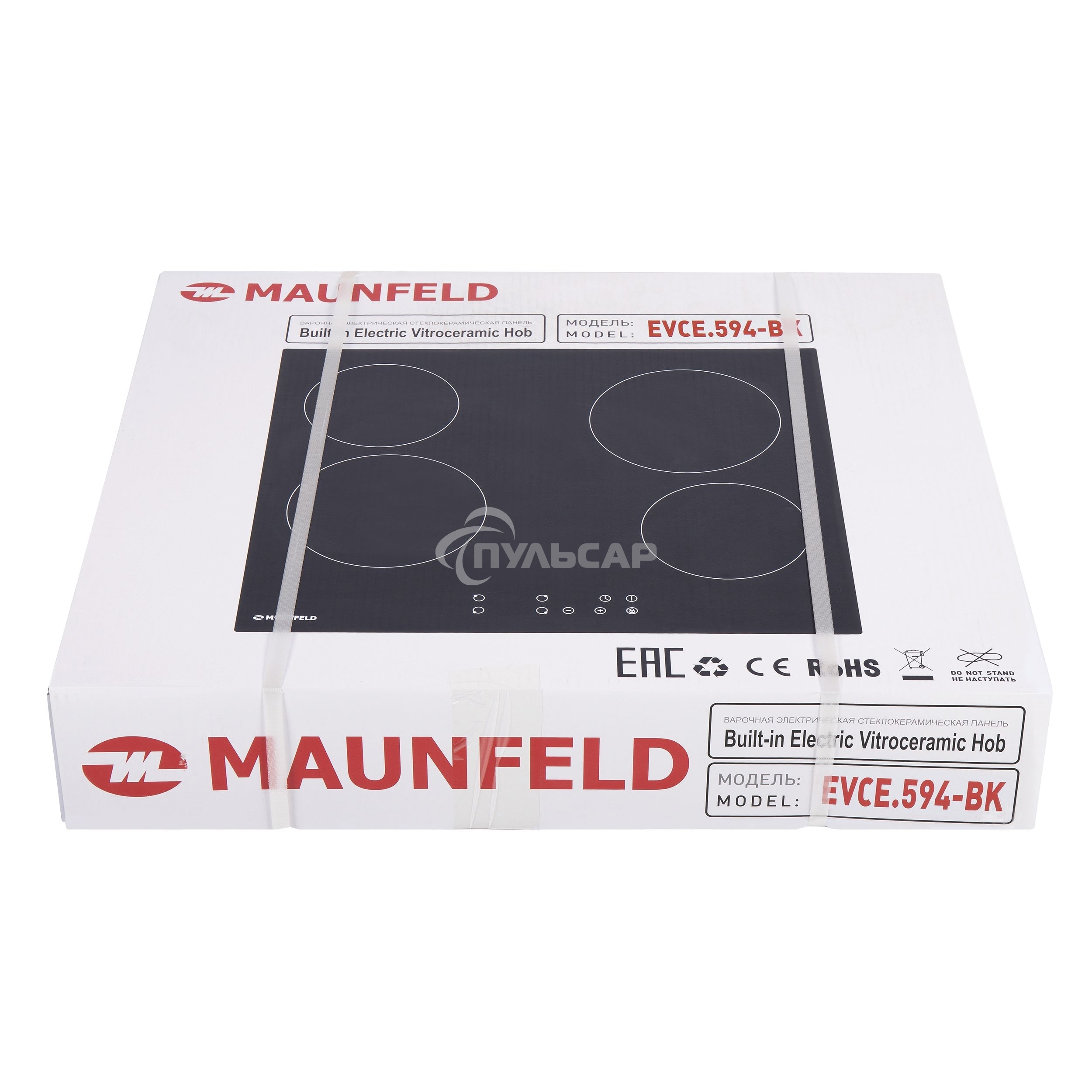 Панель варочная Maunfeld EVCE.594-BK ЧЕРНОЕ стекло