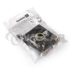 Вентилятор для корпуса ExeGate EX08025SM черный, 80 мм, 2200 об/мин, 22.5 дБ