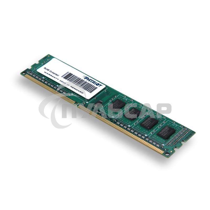 Оперативная память Patriot, DDR3, 4Gb (1x4 Gb), 1600 MHz, CL11, DIMM