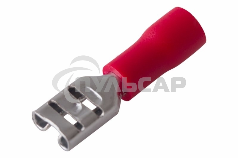 Клемма плоская изолированная гнездо 5.6 мм 0.5-1.5 мм² (РПи-м 1.5-(4.8)/РПИм 1,25-5) Rexant