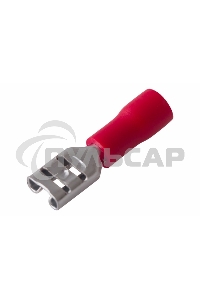 Клемма плоская изолированная гнездо 5.6 мм 0.5-1.5 мм² (РПи-м 1.5-(4.8)/РПИм 1,25-5) Rexant