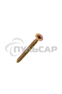 Саморез универсальный KRANZ 4х50, желтый цинк, короб (200 шт./уп.)