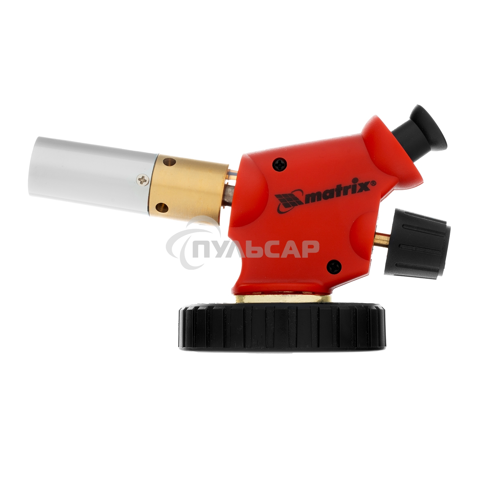 Профессиональная горелка Matrix на бутановый баллон, пьезоподжиг, расширенное сопло