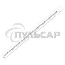 Шинопровод Gauss встраиваемый 1м белый (с адаптером питания и заглушкой)
