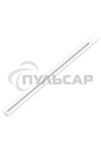 Шинопровод Gauss встраиваемый 1м белый (с адаптером питания и заглушкой)