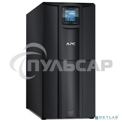 Источник бесперебойного питания APC Smart-UPS C SMC3000I 2100Вт 3000ВА черный