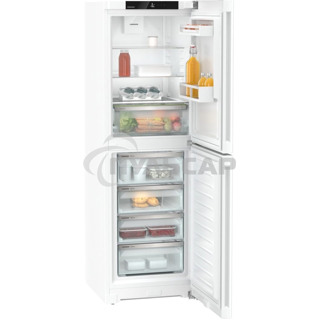 Холодильник Liebherr CND 5204-22 001 белый двухкамерный 185/123л морозилка снизу