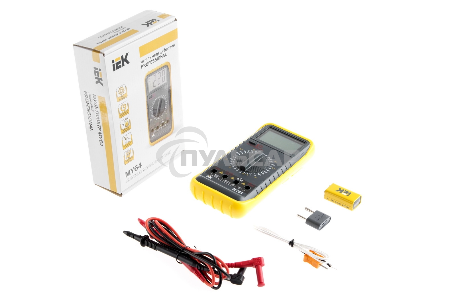 Мультиметр IEK Professional MY64цифровой