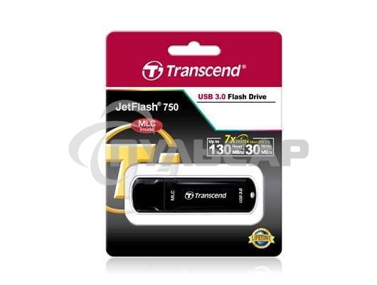 Флешка USB Transcend 32 Gb Jetflash 750 TS32GJF750K USB 3.0 черный