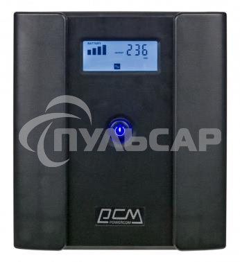 Источник бесперебойного питания Powercom Raptor RPT-1500AP 900Вт 1500ВА черный
