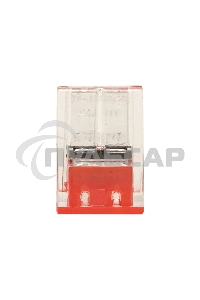 Клемма строительно-монтажная СМК 2273-242 PROxima с пастой 2 отверстия 0.5-2.5мм.кв. (100шт)