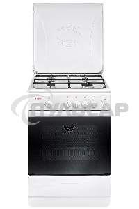 Плита газовая Gefest ПГ 1200 С6 белый, конфорок 4 шт, духовка 63 л, 60 см x 85 см x 60 см