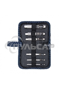 Набор пробойников для кожи 3, 4, 6, 8, 10, 12,5 мм, 6 шт, чехол Сибртех