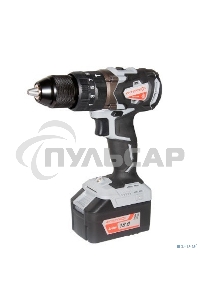 Дрель-шуруповерт ИНТЕРСКОЛ ДАУ-13/18В, Аккумуляторный, 18В, Ударный, Кейс