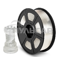 Филамент NVPRINT PLA Transparent для 3D печати диаметр 1.75мм длина 330 метров масса 1 кг Филамент NVPRINT PLA Transparent для 3D печати диаметр 1.75мм длина 330 метров масса 1 кг
