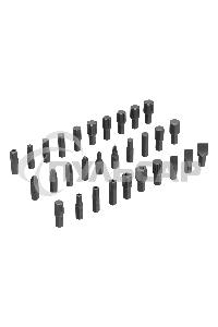 Набор инструментов Denzel 1/2