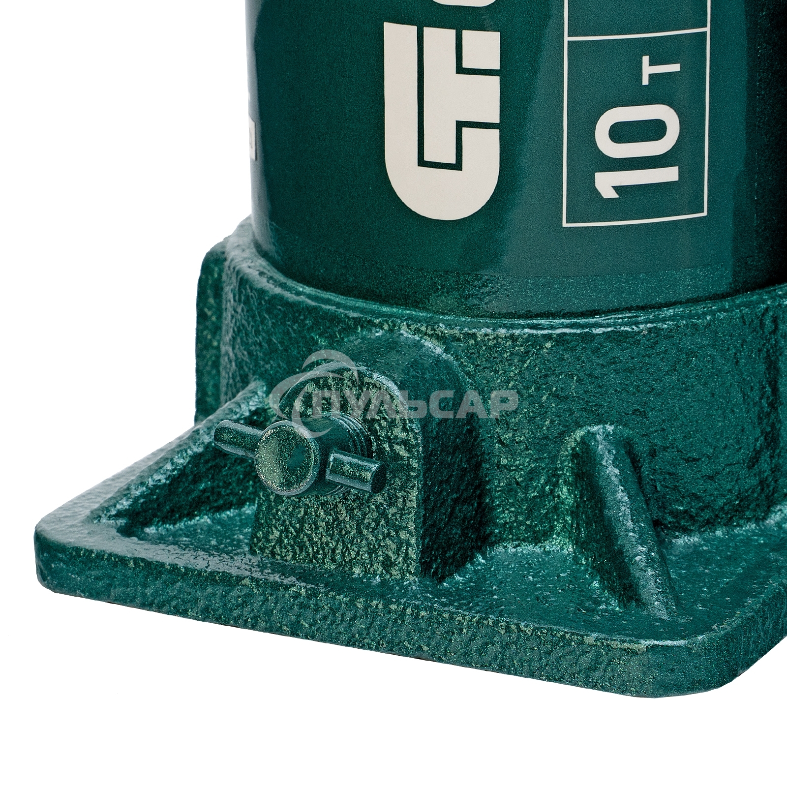 Домкрат гидравлический бутылочный, 10 т, 190-370 мм Сибртех