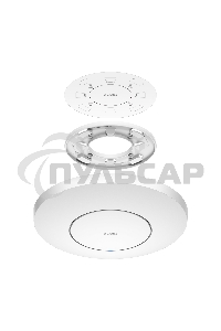 Точка доступа CUDY AC1200 Dual Band Gigabit Ceiling Mount Access Point, MT7621DAN+MT7613B+MT7603E, 867Mbps at 5GHz + 300Mbps at 2.4GHz, 1 x GbE RJ45 Port, Support 12V DC or 802.3af PoE or Passive PoE, Internal Antennas, 48V passive PoE adapter included, C