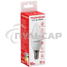 Лампа светодиодная Hiper THOMSON LED CANDLE 10W 830Lm E14 4000K TH-B2018