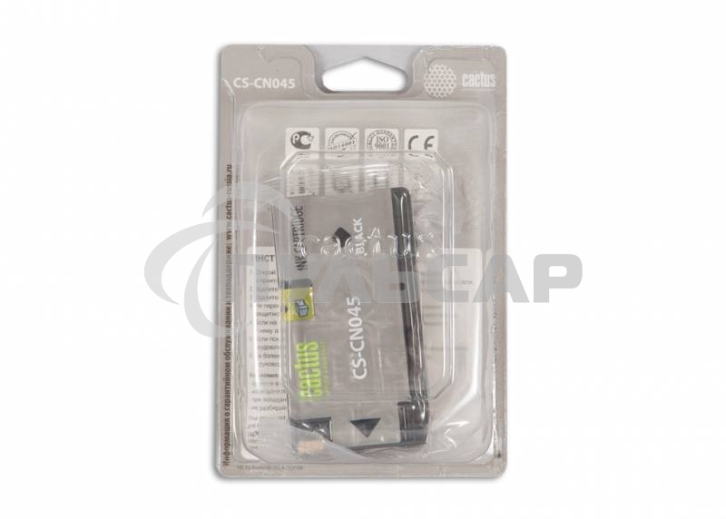 Картридж струйный Cactus CS-CN045 №950XL черный (73 мл) для HP OfficeJet Pro 8100/8600