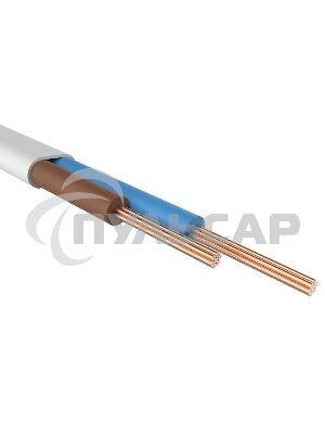 Провод ПБГВВ/ПУГСП 2x1,5 мм² 100 м ГОСТ 26445-85, ТУ 3551-021-38229892-2017