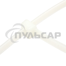 Хомут-стяжка кабельная нейлоновая Rexant 450 x4,8 мм, белая, упаковка 100 шт.