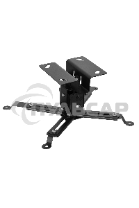 Кронштейн для проектора Buro PR07-B черный макс.12кг потолочный поворот и наклон