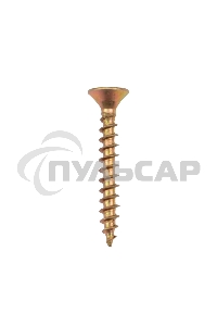 Саморез универсальный KRANZ 4х30, желтый цинк, короб (250 шт./уп.)