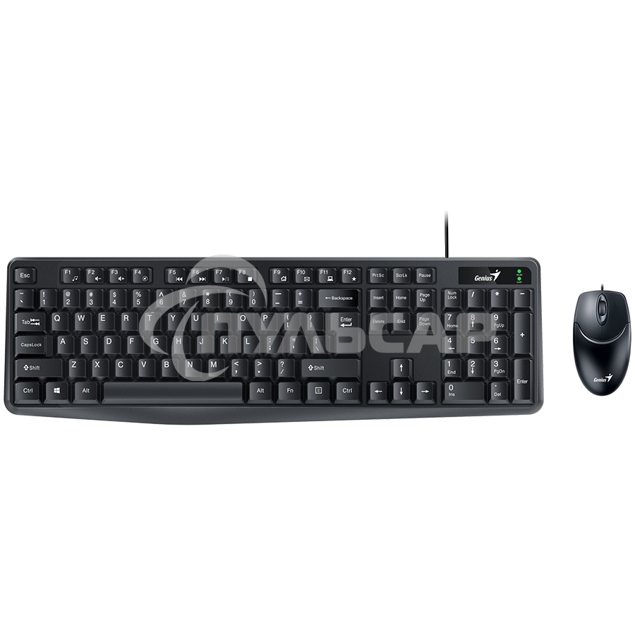 Комплект клавиатура + мышь проводной Genius Smart КМ-170 клавиатура+мышь USB