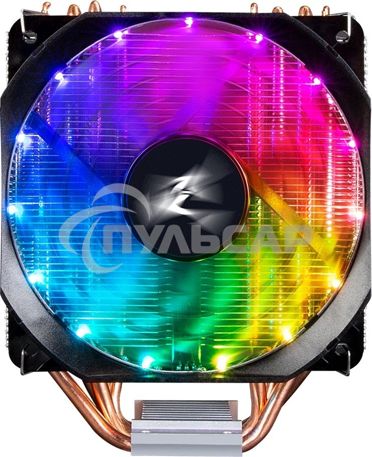 Кулер для процессора Zalman CNPS9X OPTIMA RGb серебристый/черный, 120 мм, алюминий/медь, 1500 об/мин, 26 дБ, 4 pin, 180 Вт, 156 мм