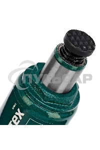 Домкрат гидравлический бутылочный, 10 т, 190-370 мм Сибртех