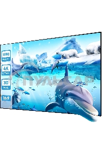 Экран на раме Cactus 127x224см Alr Expert CS-PSALRE-224X127-MM магнитное крепление 16:9 настенный натяжной черный