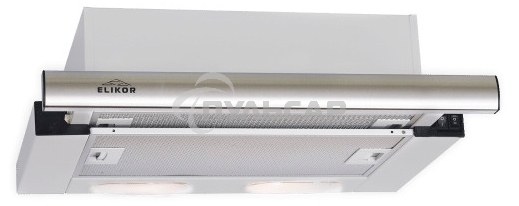 Вытяжка встраиваемая Elikor Интегра 50П-400-В2Л нержавеющая сталь, 50 см, 400 куб. м/ч, 57 дБ