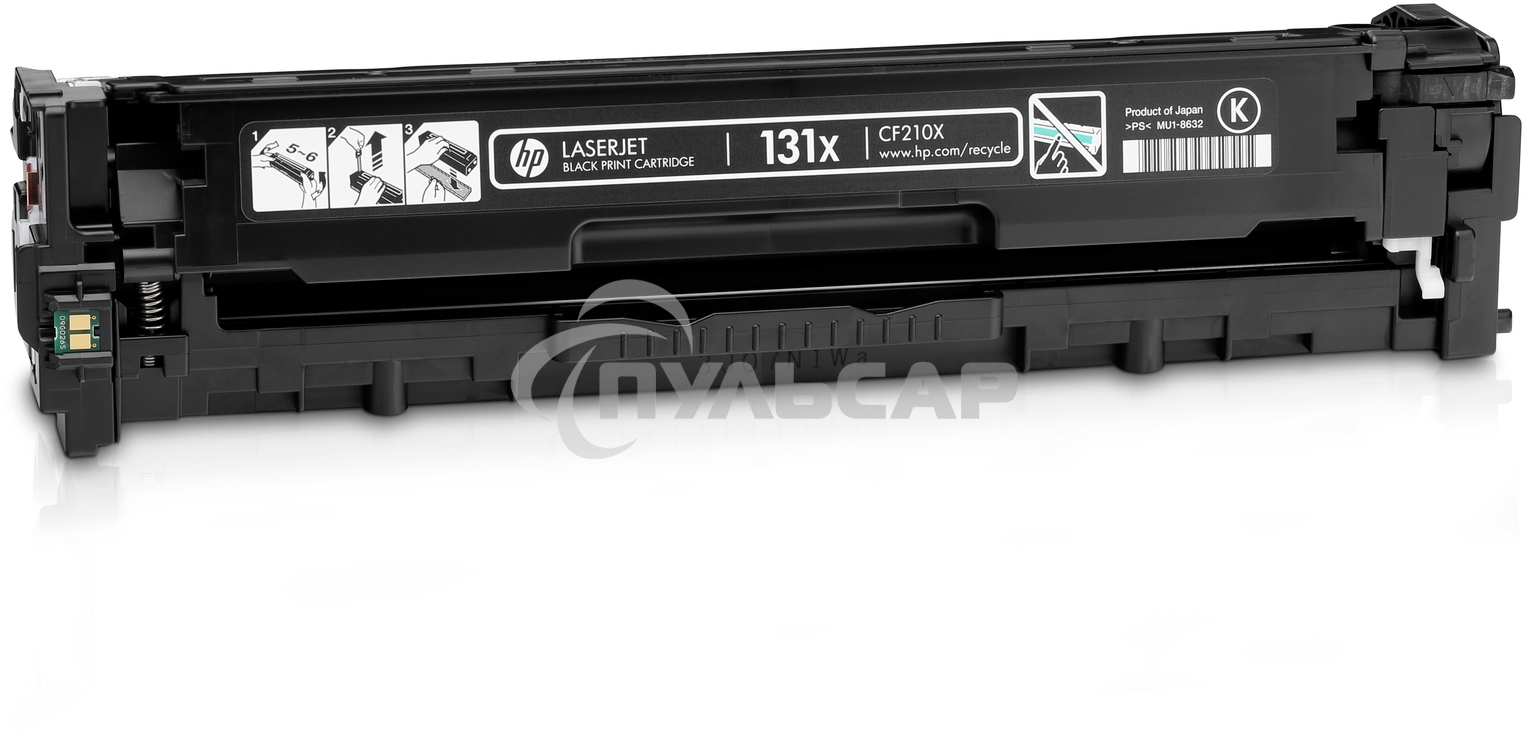 Картридж лазерный HP CF210X черный LaserJet Pro 200 M251/M276 (2400стр.)